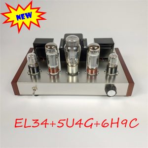 El34b tube amplifier kit diy single-ended Class A fever power amplifier 5U4G 6h9c+EL34B 13w+13w