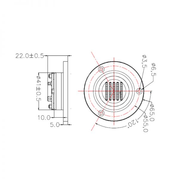 AMT ribbon tweeter